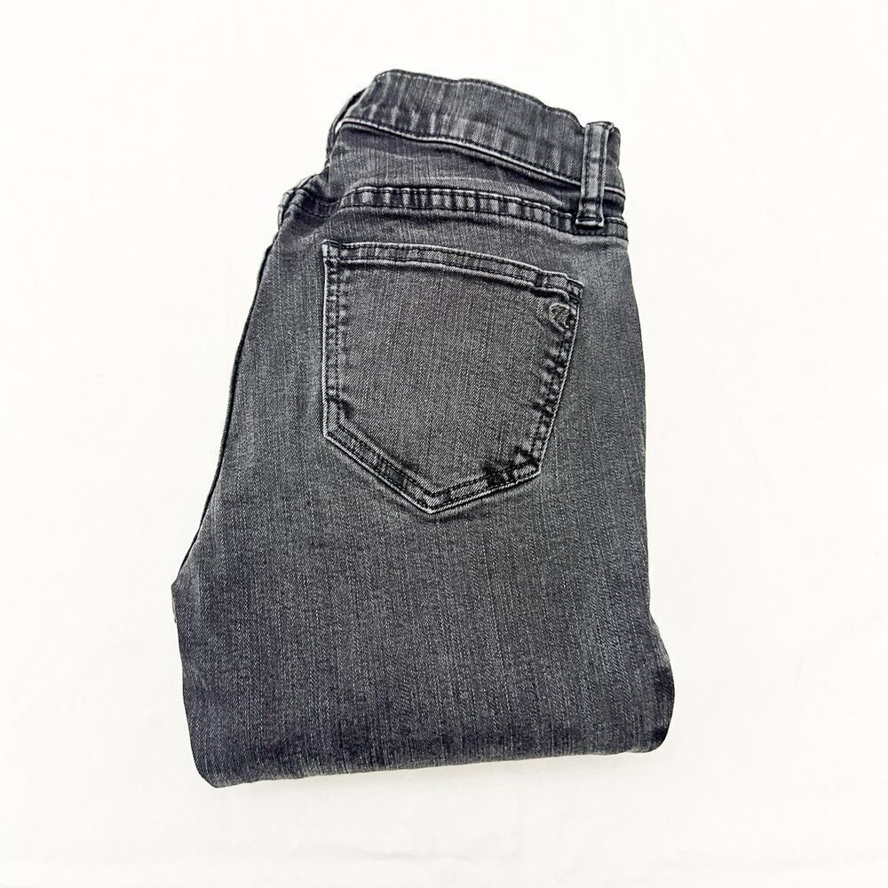 Madewell Skinny Skinny Motorcycle Denim Denim Gray Wash Jeans Size 26